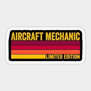 Aircraft Mechanic Sticker